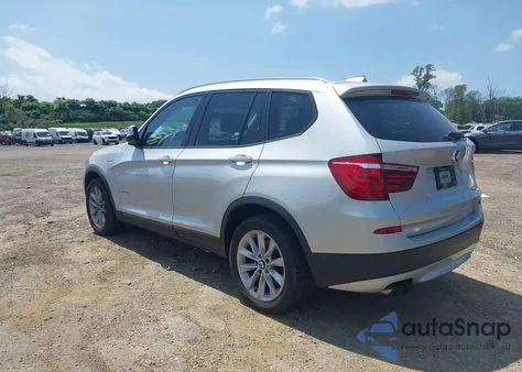 2013 BMW X3 xDrive28I from USA, damaged, VIN 5UXWX9C56D0A11724